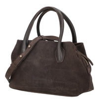 Les Visionnaires Sophie Petite Cozy Scarf - Borsa a mano 25 cm (dark brown)
