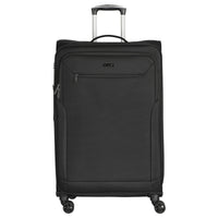 D&N Travel Line 6804 - Trolley a 4 ruote L 76 cm (nero)