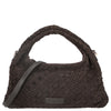 Les Visionnaires Sadie Weave Cozy - Borsa a tracolla 39 cm (dark brown)