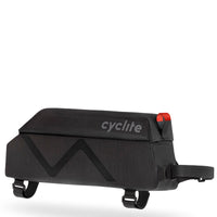 Cyclite Top Tube Bag / 03 - Borsa da telaio (Bikepacking) 25 cm (nero)