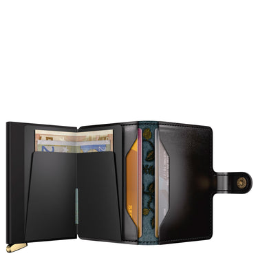 Secrid Miniwallet Stitch Floral - Kreditkartenetui 6cc 10.2 cm RFID (black+) - Ansicht 6