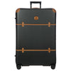 Brics Bellagio - Trolley 4 ruote 82 cm in materiale riciclato (nero/tan)