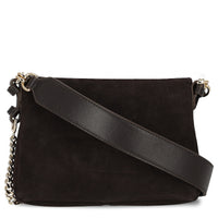 BOSS Women Yelena Flap Crossbody - Shoulder Bag (dark brown)