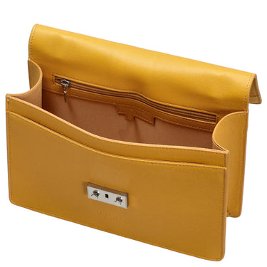 Seidenfelt Roros Big - Schultertasche 28 cm (mustard) - Ansicht 6