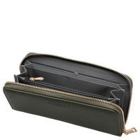 Seidenfelt Smilla - Portafoglio Donna 19 cm (nero)