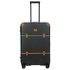 Brics Bellagio - Trolley 4 ruote 70.5 cm in materiale riciclato (nero/tan)