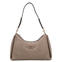 Guess Anise Double Zip - Schultertasche 28.5 cm (dark taupe logo)