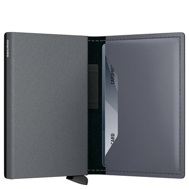 Secrid Bandwallet Matte - Kreditkartenetui 6cc 10.3 cm RFID (grey-black)