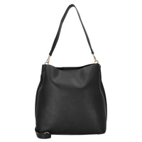 Seidenfelt Meloy Hobo - Borsa a tracolla (nero)