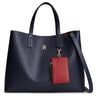 Tommy Hilfiger Icon Satchel Mono - Henkeltasche 38 cm (space blue)