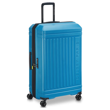 Delsey Paris Lutece SE - 4-Rollen-Trolley L 79 cm erw. (pfauenblau) - Ansicht 2