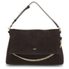 BOSS Women Yelena Shoulder Bag - Borsa a spalla 38 cm (dark brown)