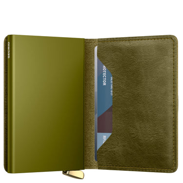 Secrid Premium Basco Slimwallet - Geldbörse RFID 6.5 cm (olive+) - Ansicht 5