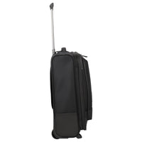 Travelite Crosslite - 2-Rollen-Kabinentrolley S 54 cm erw. (black) - Ansicht 5
