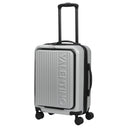 Valentino Bags Lexplor - 4-Rollen-Kabinentrolley mit Vortasche 14" 55 cm (silver) - Ansicht 2