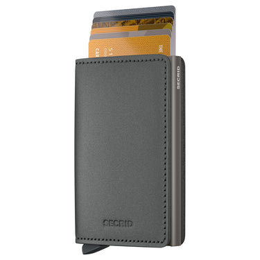 Secrid Slimwallet Matte Satin - Geldbörse 6cc 10.2 cm (steel) - Ansicht 2