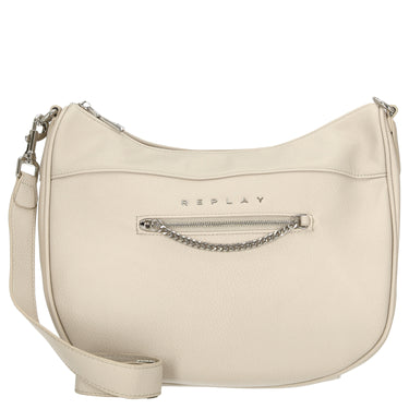 Replay - Borsa a spalla 30 cm (grigio chiaro)