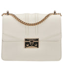 Seidenfelt Roros - Schultertasche 21 cm (soft cream)