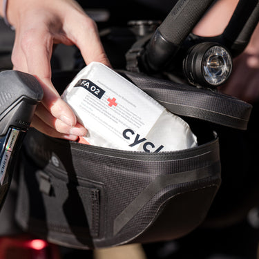 Cyclite Handle Bar Aero Bag / 02 - Lenkertasche (Bikepacking) 23 cm (black) - Ansicht 6