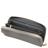 Seidenfelt Smilla - Portafoglio Donna 19 cm (nero)