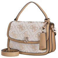Guess Audrey Logo XBody Flap - Crossbody Bag 24.5 cm (beige logo)