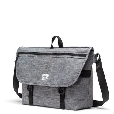 Herschel Cove Messenger - Borsa a tracolla 16" 38 cm (raven crosshatch)