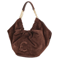 Coccinelle Smash Suede Bim - Shoulder Bag 27 cm (brunette/brunet)
