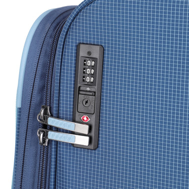 Travelite Corsiica - 4-Rollen-Kabinentrolley S 55 cm erw. (blue) - Ansicht 9