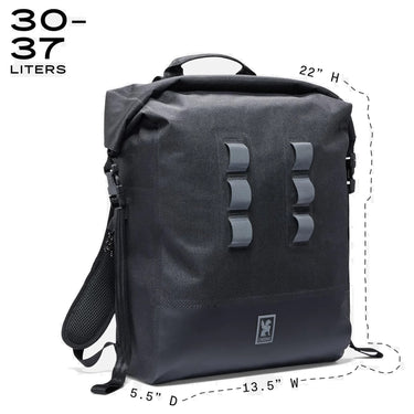 Chrome Urban EX 30L - Rucksack 15" 69.9 cm (black) - Ansicht 5