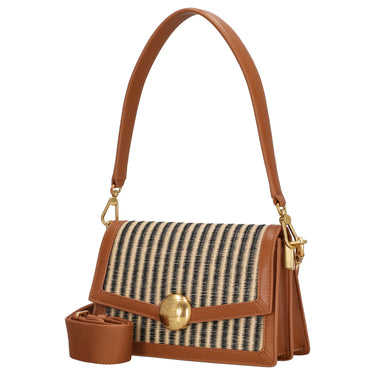Lacoste Flap Shoulder Bag - Schultertasche 22.5 cm (brown) - Ansicht 2