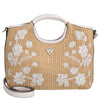 Guess Kirsten Mini Satchel - Borsa a mano 24 cm (caramel)