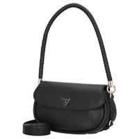 Guess Danya Flap - Borsa a tracolla 25 cm (nero)