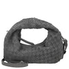 Les Visionnaires Greta Micro Weave Cozy - Borsa a tracolla 20 cm (asphalte)
