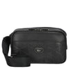 Lacoste Monogramma - Borsa a tracolla 24 cm (nero)