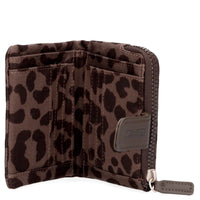 zwei Mademoiselle MW5 - Geldbörse 6cc 13 cm (leo-brown) - Ansicht 2
