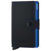Secrid Matte Miniwallet - Portafoglio RFID 6.5 cm (black-blue)