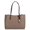 Guess Noelle II Tech Tote - Borsa shopper 40 cm (latte logo/brown)