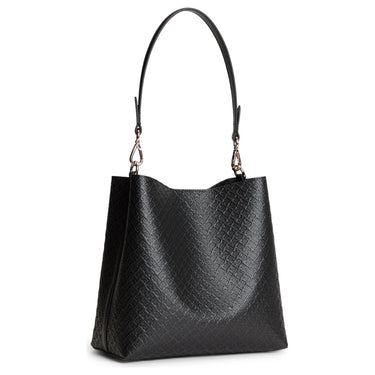 Tommy Hilfiger Icon Shoulder Bag Mono - Schultertasche 26 cm (black)