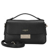 Lacoste Champs-Elysées - Borsa a tracolla 35 cm (nero)