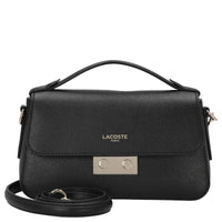 Lacoste Champs-Elysées - Borsa a tracolla 35 cm (nero)