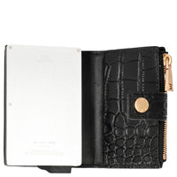 Joop Coccodrillo C-Four - Portacarte di credito 6cc 10,5 cm (nero)