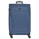 D&N Travel Line 6804 - 4-Rollen-Trolley L 76 cm (blau)