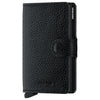 Secrid Vegetable Tanned Miniwallet - Portafoglio RFID 6.5 cm (nero-nero)