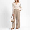 Valentino Bags Atena Re - Umhängetasche 22 cm (naturale/cuoio) - Ansicht 7