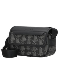 Lacoste The Blend Mini - Borsa a tracolla 19 cm (monogram noir gris)