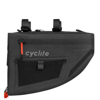 Cyclite Borsa Aero da Manubrio / 02 - Borsa da manubrio (Bikepacking) 23 cm (nero)