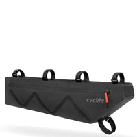 Cyclite Frame Bag Xt / 02 - Borsa da telaio (Bikepacking) 46 cm (nero)