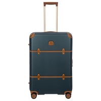 Brics Bellagio - 4 - Rollen - Trolley 70.5 cm erw. recycelt (blue/tan) - Markenkoffer