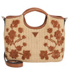 Guess Kirsten Mini Satchel - Borsa a mano 24 cm (caramel)