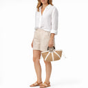 Coccinelle Shell Straw - Henkeltasche 37 cm (natural/pearl) - Ansicht 7